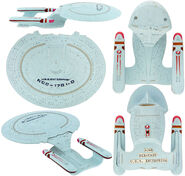 Resin USS Enterprise-D prototype