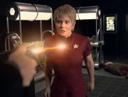 Janeway is forced to murder Kes