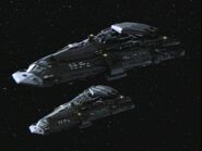 Numiri patrol vessels.jpg (17 KB) Numiri patrol vessel VOY: "Ex Post Facto"