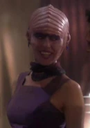 Alien bar patron Played by Heidi Franz ENT: "Two Days and Two Nights" 2002