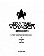 Star Trek Voyager Technical Manual V1.0 title page