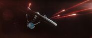 Firing phaser blasts