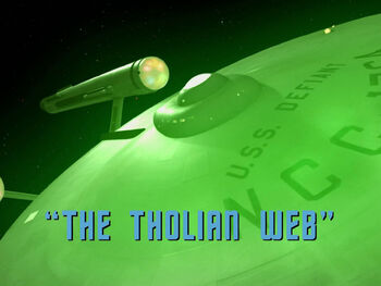 3x09 The Tholian Web title card