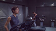 Archer and T'Pol use treadmills