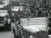 Hitler in a Mercedes-Benz