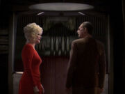 Lwaxana and Odo in turbolift 2369