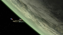 Planeta Qo'noS v roce 2151