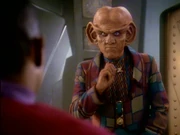 Quark will nicht mit in den Gamma-Quadranten kommen.