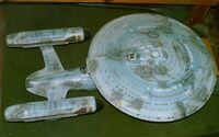 USS Enterprise-C studio model