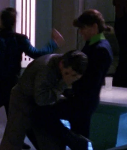 Played by an unknown stuntwoman