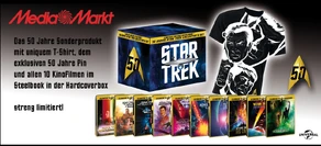 10 Movie Star Trek Collector's Set - Limited Edition Steelbook Collection German Media Markt promo art