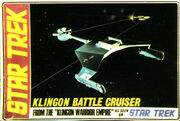 AMT Model kit S952 Klingon Battle Cruiser 1968