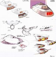 Constitution II class bridge and impulse engines design evolution