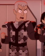 Voiced by an unknown actor