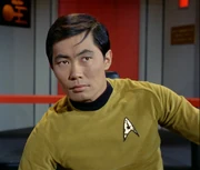 Sulu in command, 2267