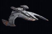 Jem'Hadar battle cruiser studio model