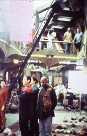 On the set of 'Trials and Tribble-ations'