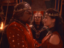 Worf und Jadzia Dax heiraten