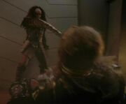 Martok attacks Kodrak