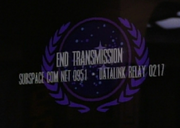 End transmission