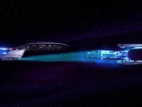 PicardManeuverOplossing.jpg (30 kB) De Enterprise-D dwarsboomt de Picard manoeuvre