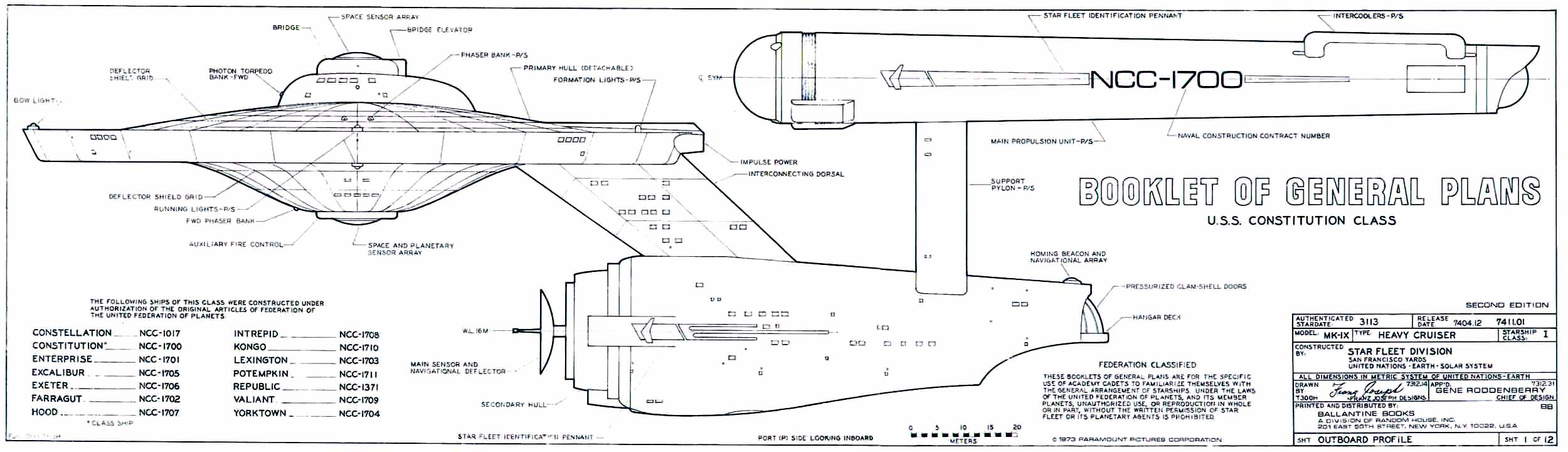 nebula  class starship blueprints