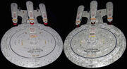 Eaglemoss Future USS Enterprise-D AGT gift premium variants