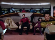 Riker und die Enterprise sind Moriarty ausgeliefert