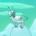 Winged goat in menagerie.jpg (7 KB) Areolus winged goat