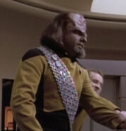 Stunt double for Michael Dorn TNG: "Power Play" (uncredited)