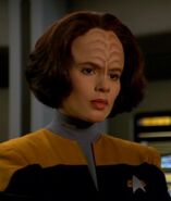 B'Elanna Torres: 50% Klingon (mother) 50% Human (father)