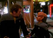 Nog explains Great Material Continuum to O'Brien