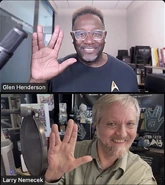Glen Henderson and Larry Nemecek