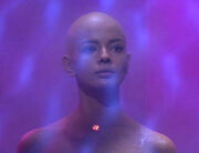 Ilia in sonic shower