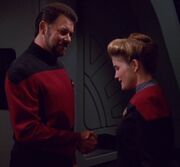 Janeway meets Riker