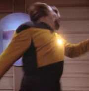 Rusty McClennon, Eye of the Beholder.jpg (19 KB) Stunt double for Michael Dorn TNG: "Eye of the Beholder" (uncredited)