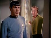 Spock and Mirror James T. Kirk