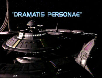 1x18 Dramatis Personae title card