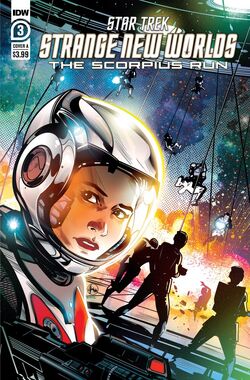 "Star Trek: Strange New Worlds - The Scorpius Run, Issue 3"