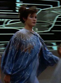 Twice in a corridor/At the Farpoint Station mall/In the airlock Played by an unknown actress (TNG: "Encounter at Farpoint", "11001001")