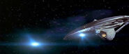 Enterprise-E firing quantum torpedoes