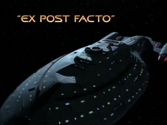 1x08 Ex Post Facto title card