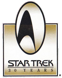 Star Trek 30th anniversary logo
