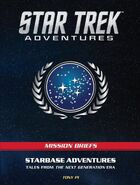 Star Trek Adventures - Mission Briefs Starbase Adventures cover