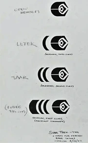 Ferengi rank tattoos