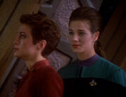 Kira Nerys and Jadzia Dax, 2369