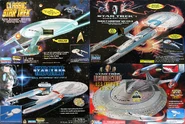 USS Enterprise (TOS), B, and E packaging
