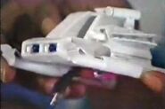 1988: Shuttle drone studio model build TNG: "11001001"