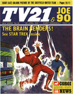 TV21 & Joe 90 #28: "THE BRAIN BENDERS!" – Kirk and Spock are subdued by the Romulans