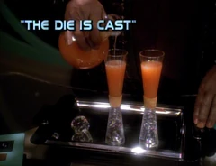 3x21 The Die is Cast title card